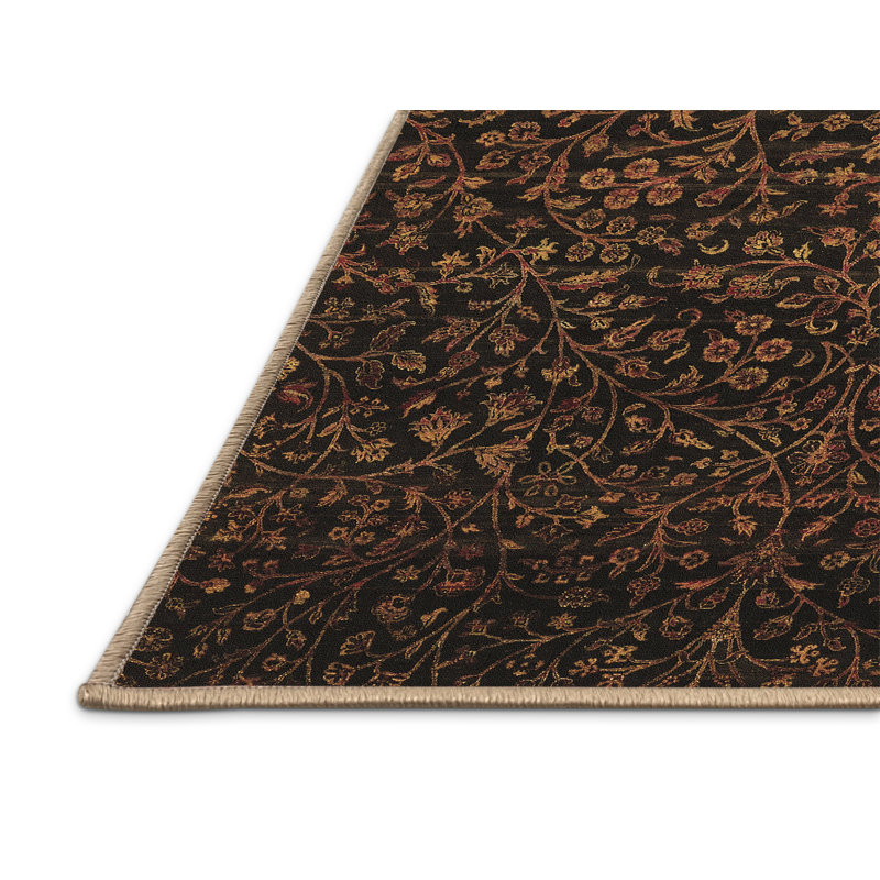 Tapis brun traditionnel Traditional 2521, Rectangle 6 pi x 9 pi