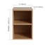 Meuble-lavabo moderne 60 po avec lavabo et tablettes - Armoire murale au fini châtaignier noir-691540192