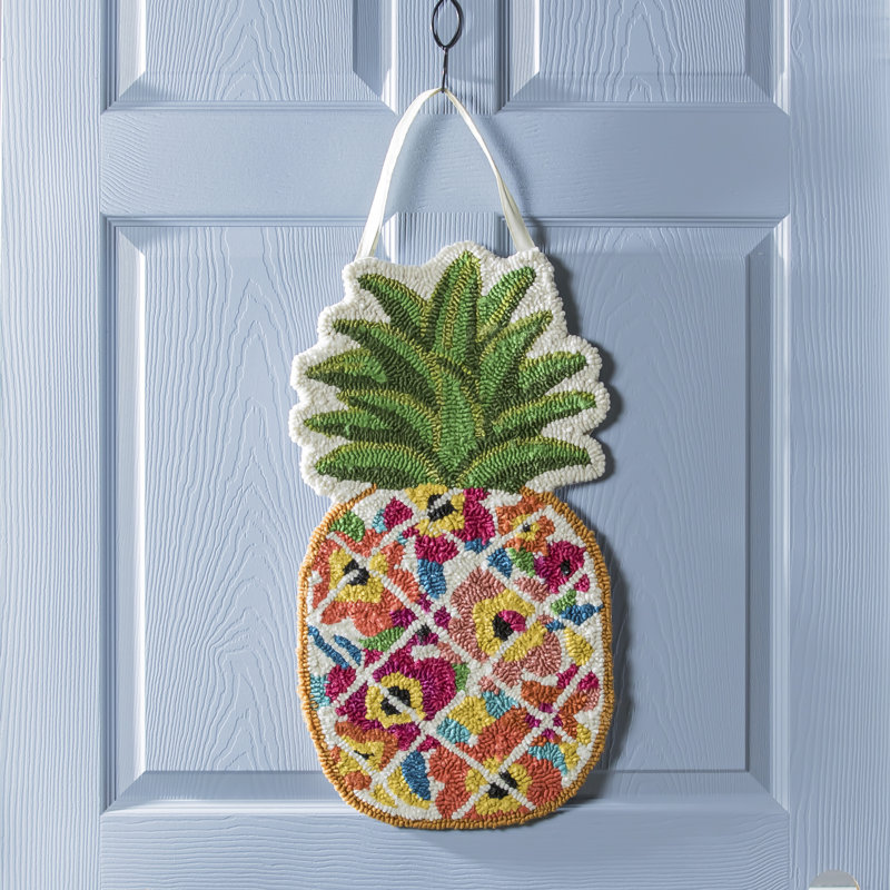 Décoration de porte ananas Kairit