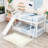 Fehmi Kids Twin Over Twin Bunk Bed-1261235323