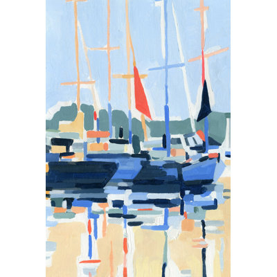 " Marina Interpretation II " by Emma Caroline Painting Print