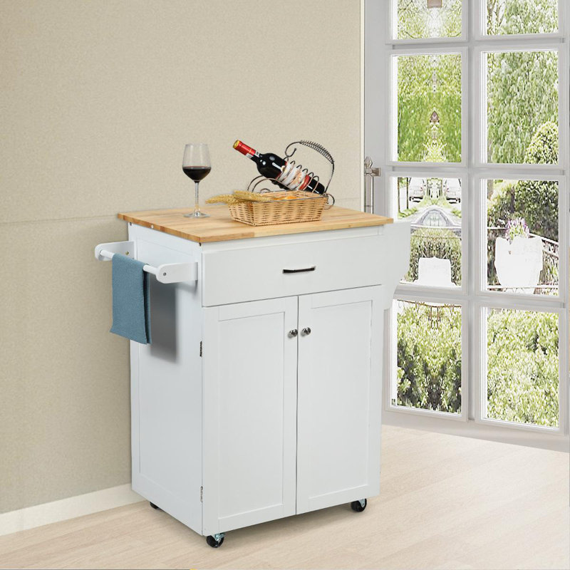 Alsager Wood Kitchen Cart