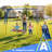 Metal Swing Set