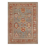 One-of-a-Kind Rectangle: 9'11" X 13'11" Hand Knotted Area Rug