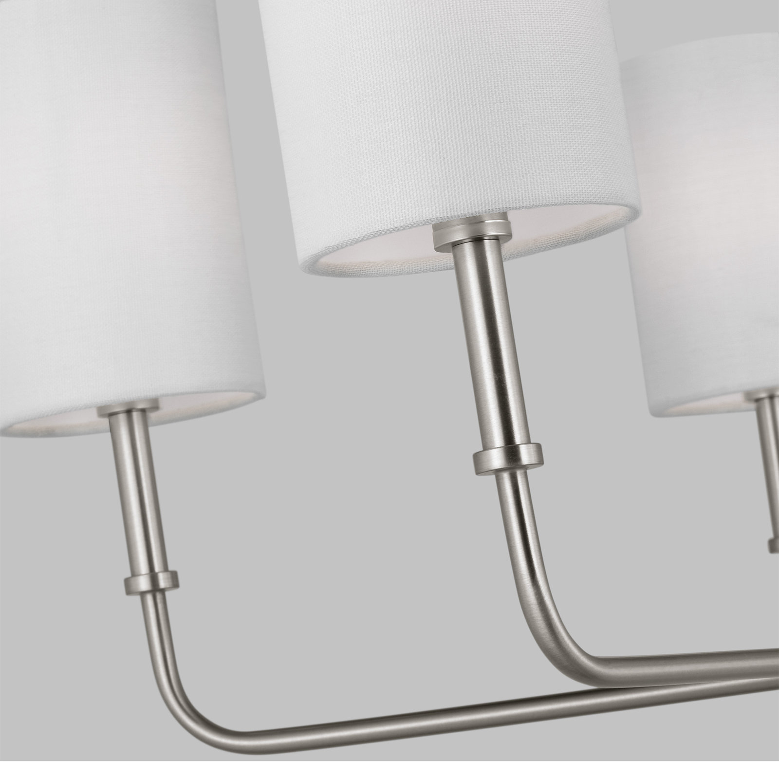 Rowley 5-Light Chandelier, Brushed Nickel