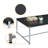 3 Piece Black Coffee and End Table Set
