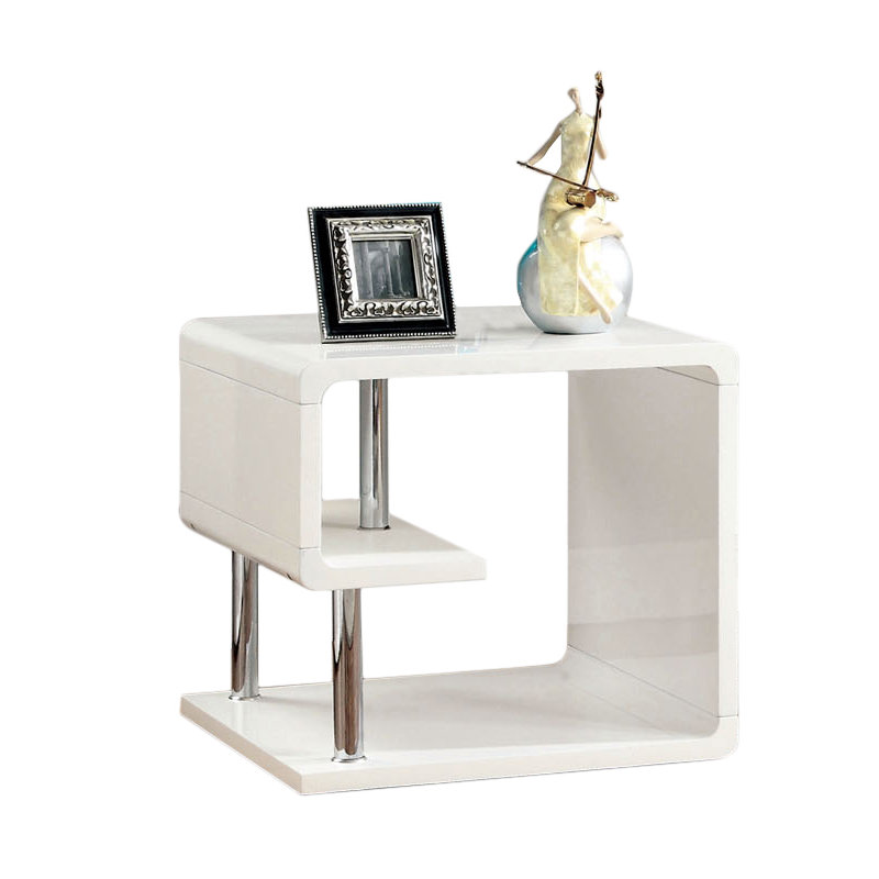 Floor Shelf End Table