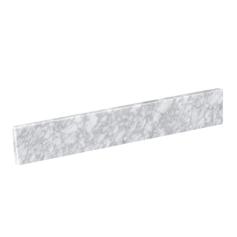 Replacement 21 Inch Side Splash In Carrara Marble