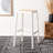 Bluebelle Counter Stool with Solid Wood Frame-847858315-877019601
