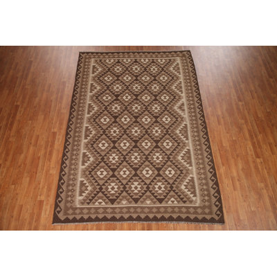 Geometric Kilim Oriental Area Rug 7x10