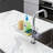 Stainless Steel Faucet Holder With Loofah