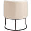 Fauteuil demi-tonneau en polyester Alpine