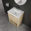 Meuble-lavabo autoportant avec lavabo en céramique-37054640