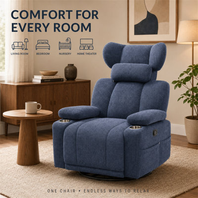 Extra Manual Rocking Recliner