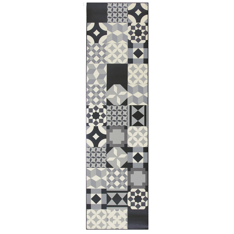 Scammon Rectangle 50 cm x 120 cm Patchwork Area Rug