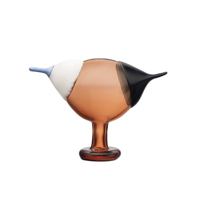 Birds by Toikka Waiter Blue Magpie Bird Figurine, Seville Orange