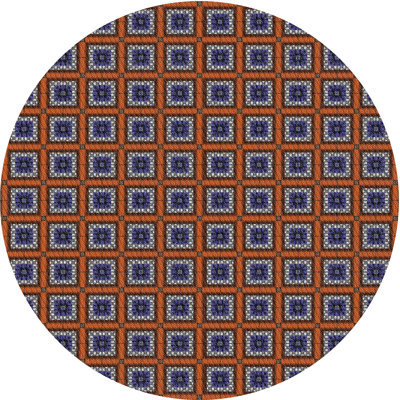 Tapis décoratif géométrique