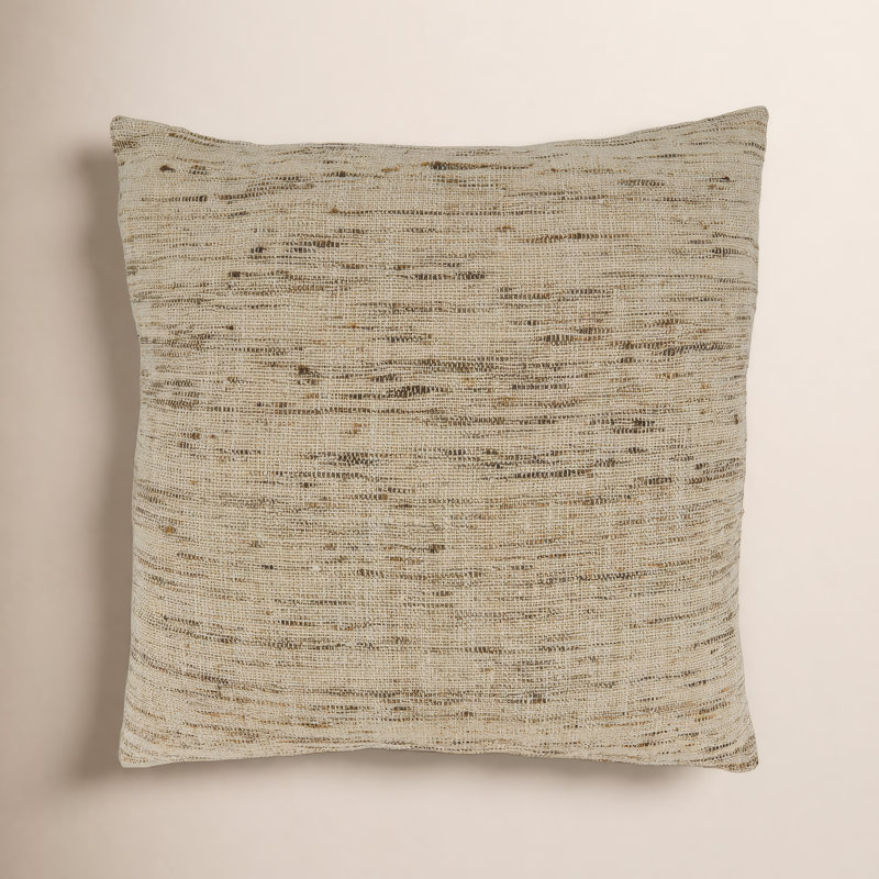 Holli Linen Throw Pillow, Down Blend