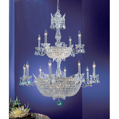 Griffis 32 - Light Dimmable Tiered Chandelier