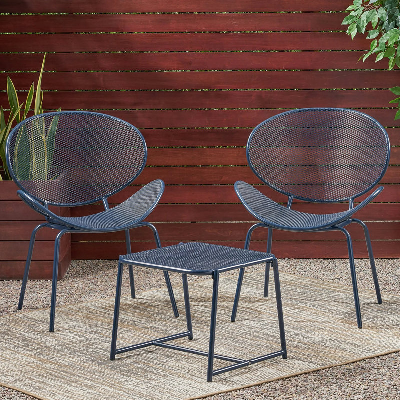 ELBA CHAT SET, Navy Blue