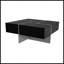 Table basse au design unique avec 4 compartiments de rangement cachés-810369333