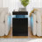 Nightstands with LED Light (Set of 2), Modern Side Table for Bedroom, Living Room-337834850