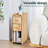 2-Drawer Narrow Nightstand, 23.6"End Table-867548039