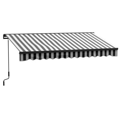 Dongguan Xiyite Trading Co., Ltd. 350cm W x 250cm D Polyester Cover Retractable Door / Window Awning