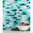Foil Random Sized Interlocking Glass Mosaic Tile-65859949