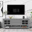 Meuble télé pour téléviseur de 60 po ou moins, meuble télé avec espace de rangement multifonctionnel et meuble télé au design moderne-2012548454