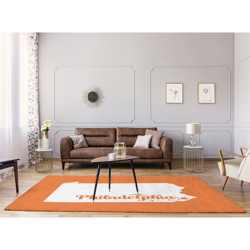 Tapis en poly-chenille philadelphia pennsylvanie, Rectangle 9 pi x 12 pi