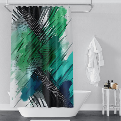 Rideau de douche abstrait Conyngham