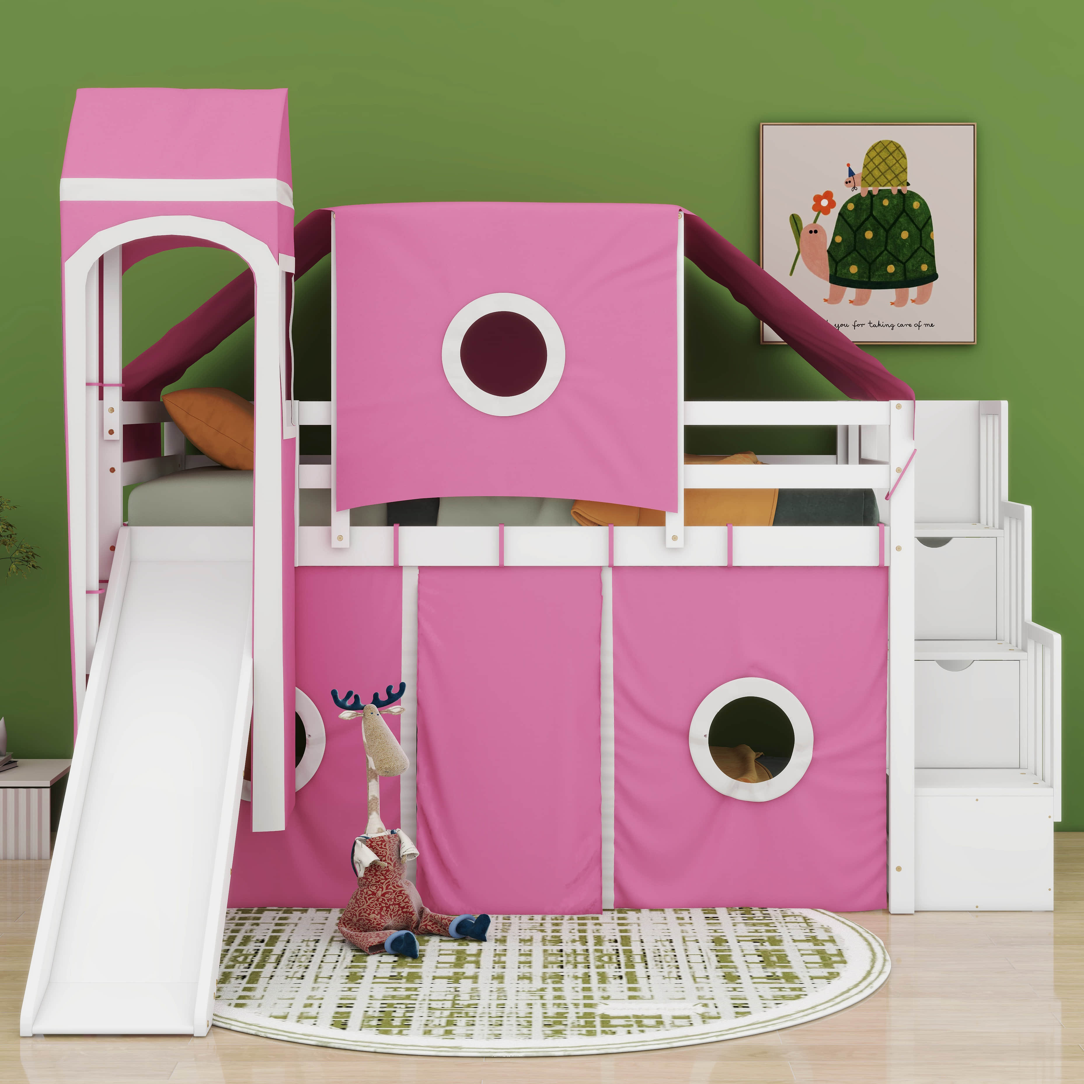 Harper Orchard Herlihy Kids Loft Bed Wayfair