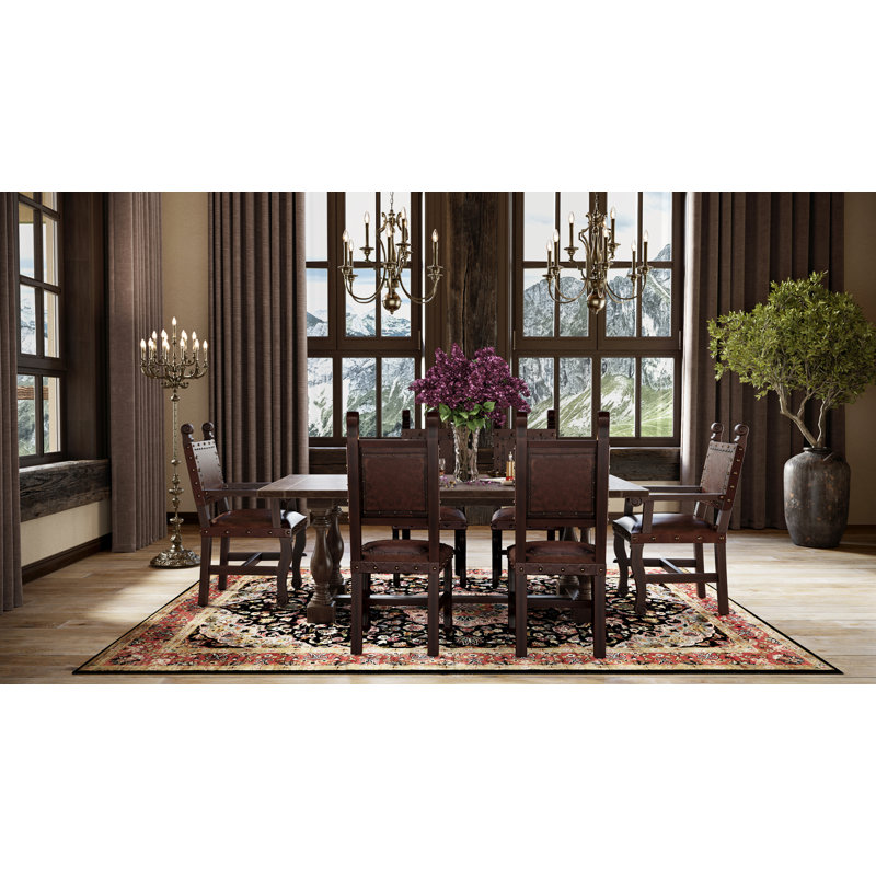 Chaise d'appoint en cuir Seibel, Brun antique