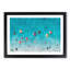 Going up in a Hot Air Balloon - Picture Frame Graphic Art Print-56713677-56713681