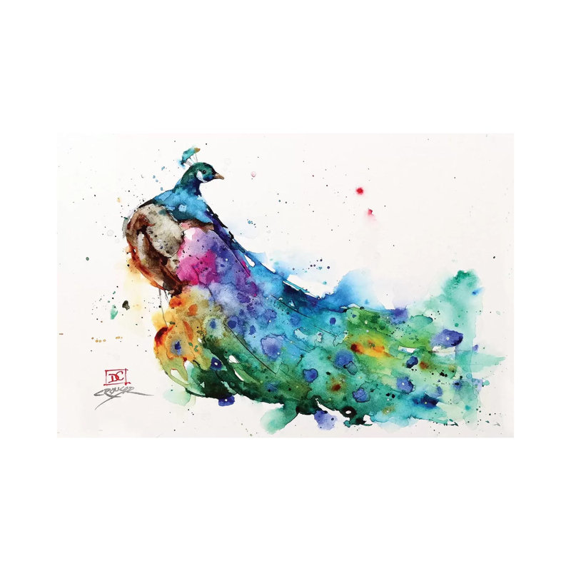 Show Stopper by Dean Crouser - Wrapped Canvas Painting, 20.32 cm H x 30.48 cm W