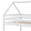 Lit superposé simple au-dessus de simple Arja, structure de lit en bois d'hévéa-1130979031