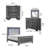 Solid Wood 4 Piece Bedroom Set
