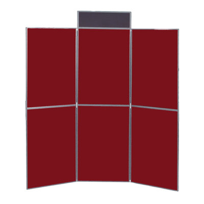 Free-Standing Bulletin Board, 200cm H x 210cm W