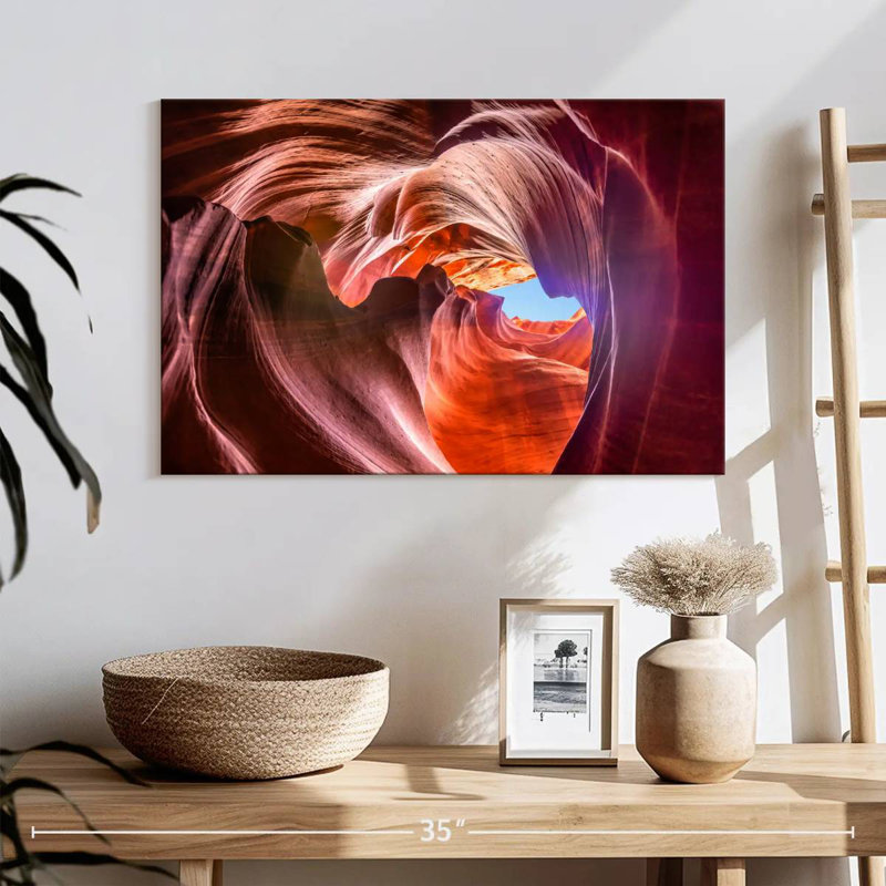 Alvord tourbillon supérieur Antelope Canyon, H 16 po x l 24 po