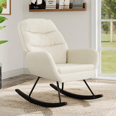 Teddy Fleece Rocking Chair