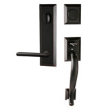 Bravura 913-939 Dummy Savannah Handleset with Charlotte Lever in Oil Rubbed Bronze - L