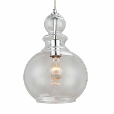 Luminaire suspendu en aluminium 1 lumière Helga