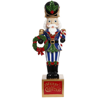 Christmas Classic Nutcracker with Wreath