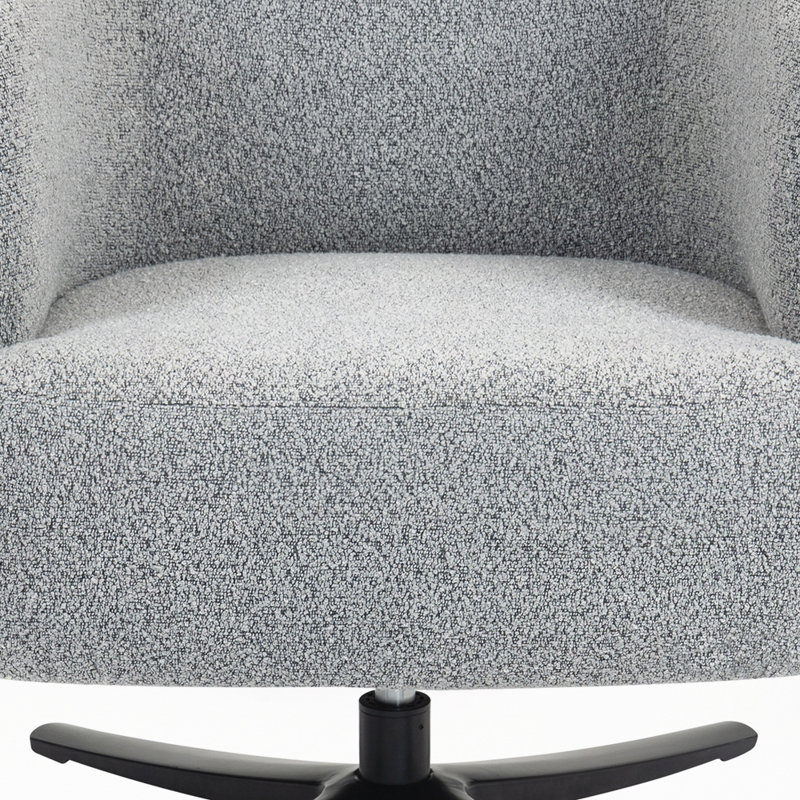 Chaise d'appoint moderne pour le salon, Gris antique