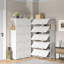 40 Pair Stackable Shoe Storage Cabinet-1302900120