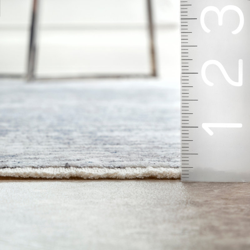 Tapis bleu, Rectangle 7 pi 10 po x 10 pi