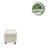 Kemia Fabric Storage Ottoman with Wooden Legs-1780645830