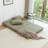 Foldable Sofa Bed Sleeper Lounge Chair with Pillow Floor Mattress Floor Couch with Backrest for Living Room/Dorm/Guest Room/Home Office-1789021702