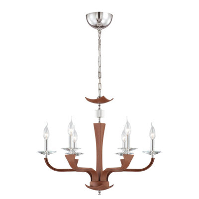 Lustre spectaculaire à 6 lumières 